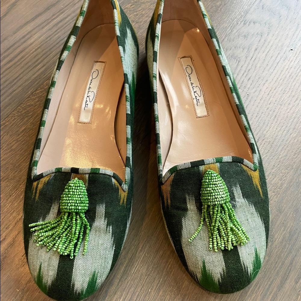 Oscar de la Renta flats